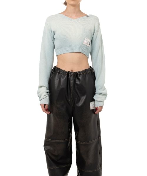 Sun Faded Like Cropped Knit Sweater