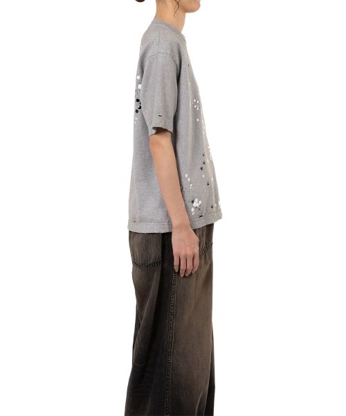 Embellished Distressed T-Shirt