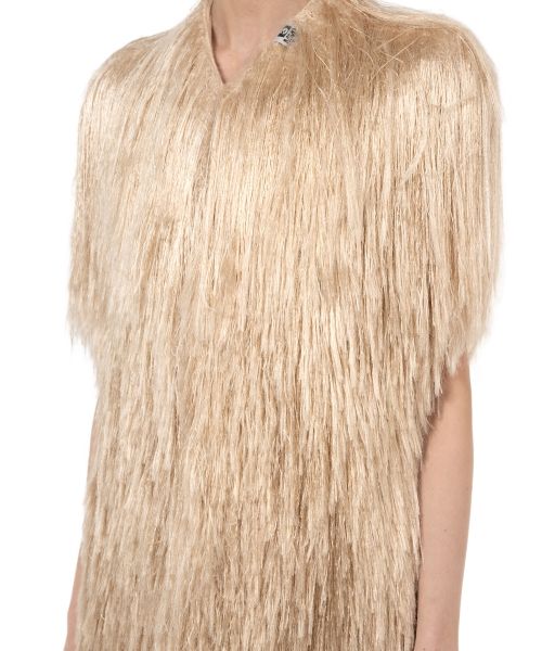 Shaggy Fringe Knit Vest