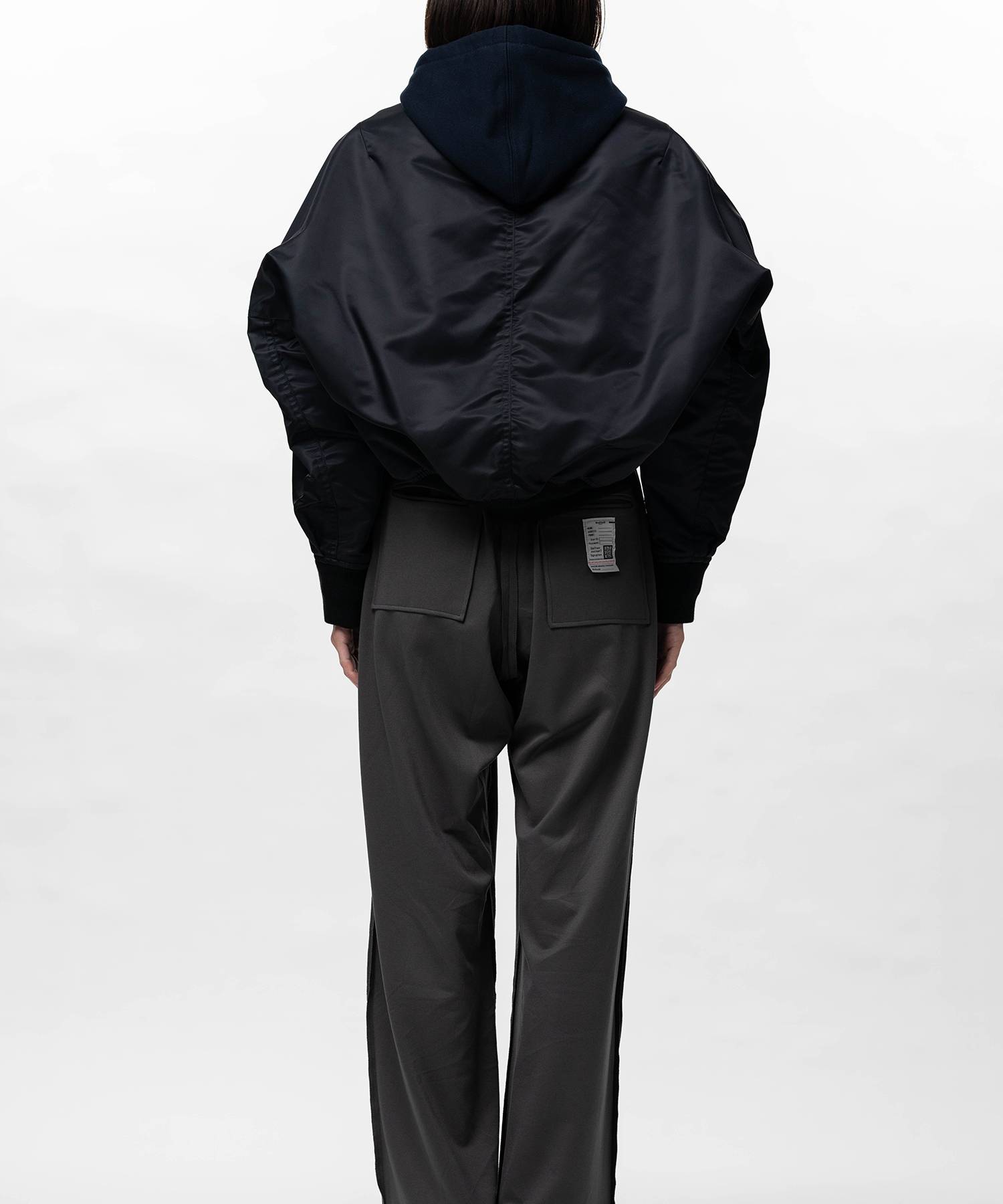 Front Back Combined Hooded Jacket