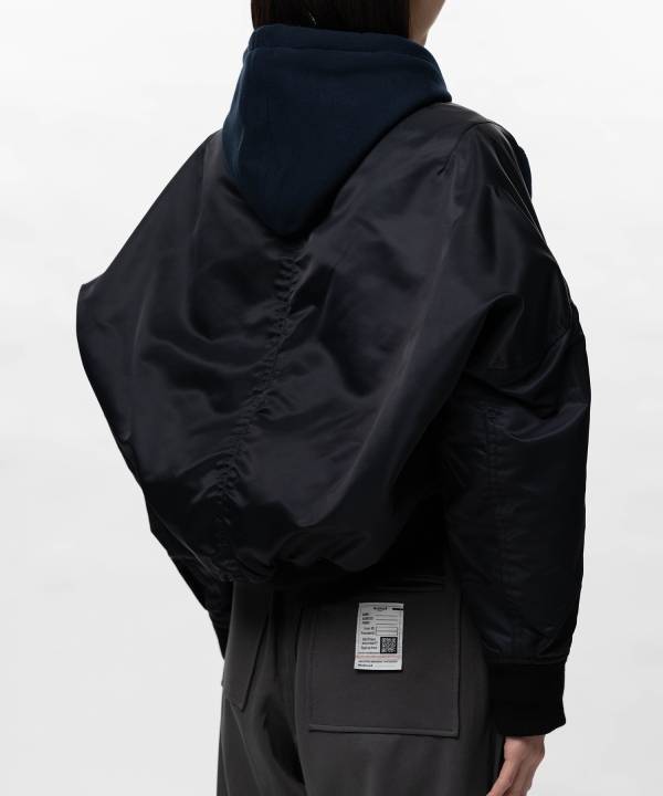 Front Back Combined Hooded Jacket