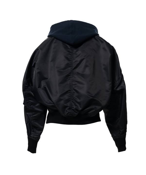 Front Back Combined Hooded Jacket
