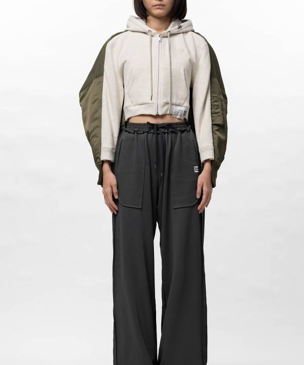 Front Back Combined Hooded Jacket