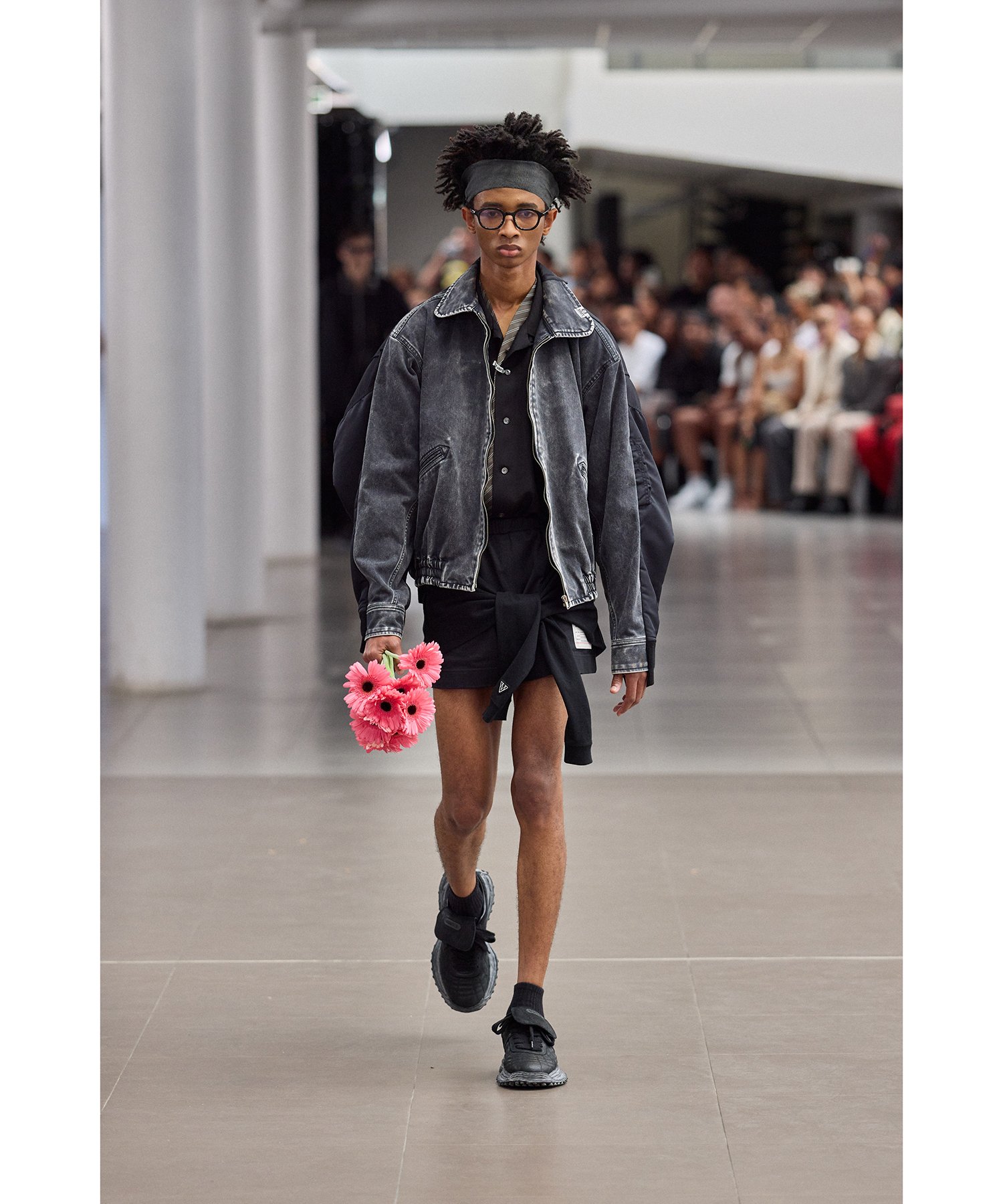 Front Back Combined Zip-up Jacket