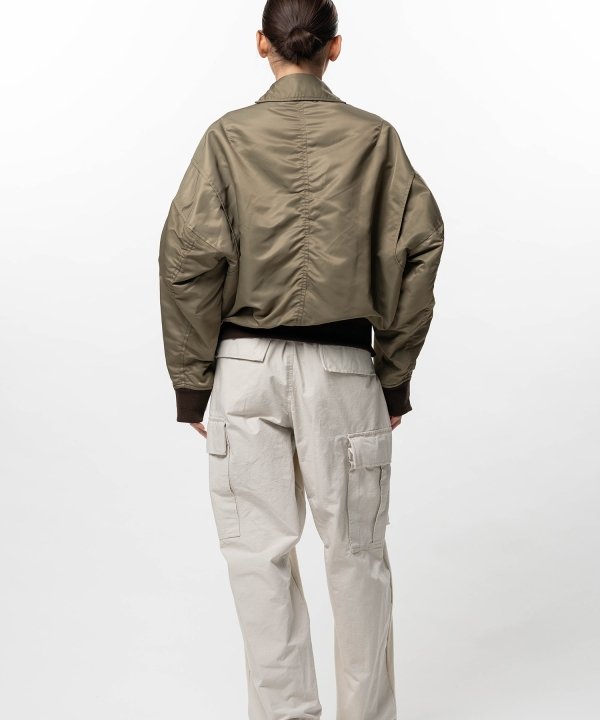 Front Back Combined Zip-up Jacket