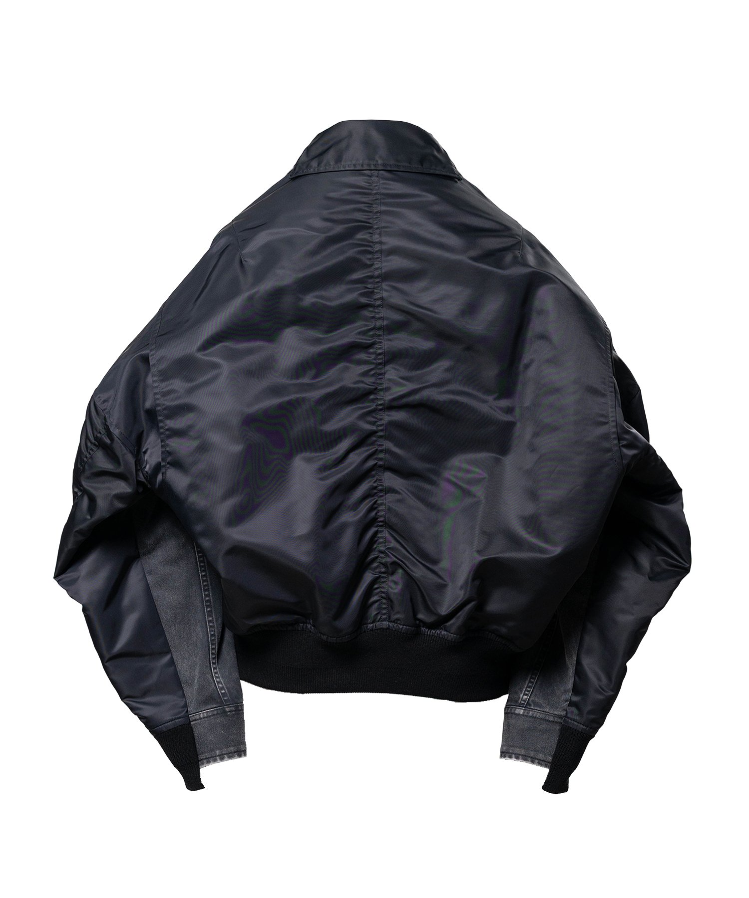 Front Back Combined Zip-up Jacket