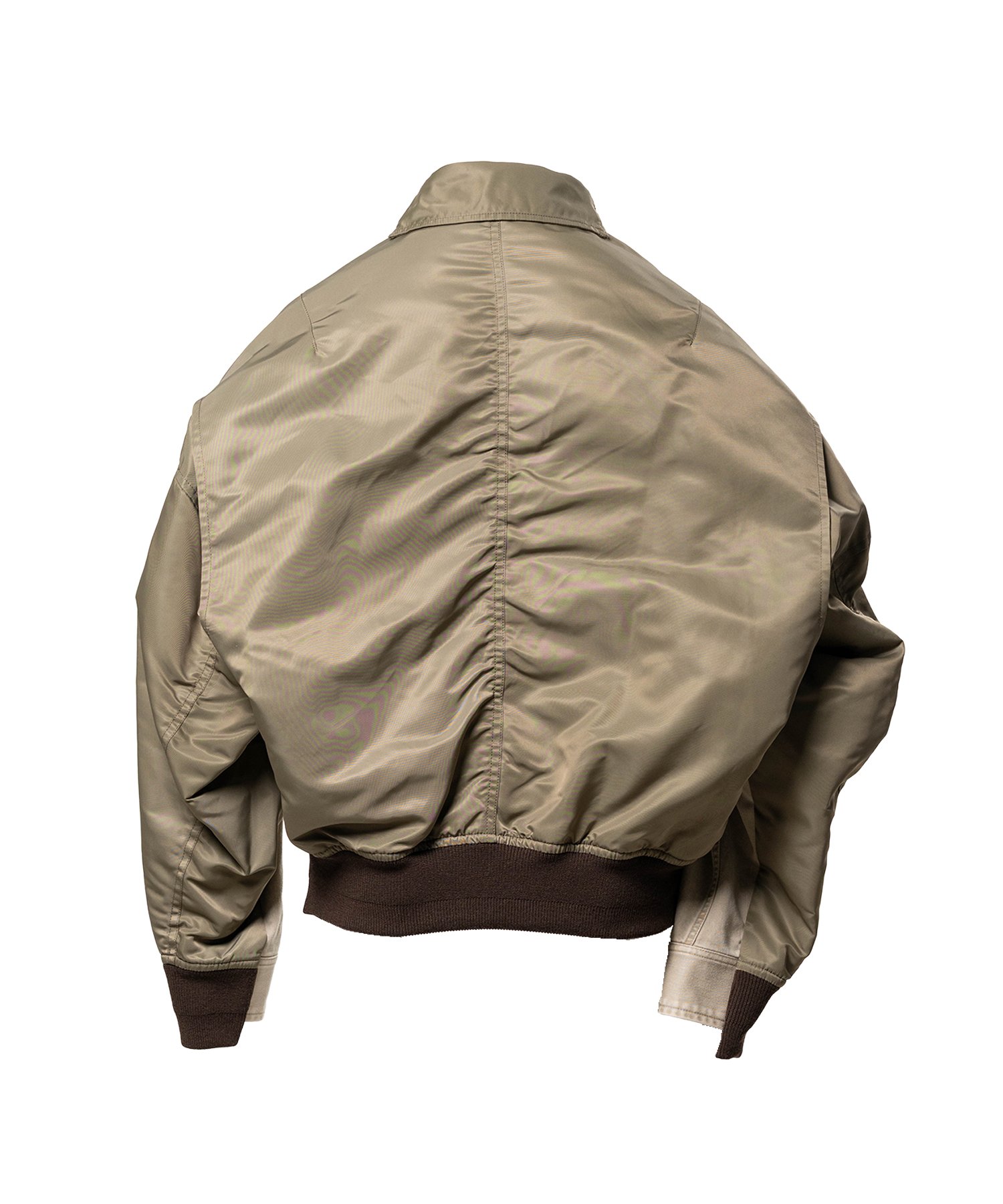 Front Back Combined Zip-up Jacket