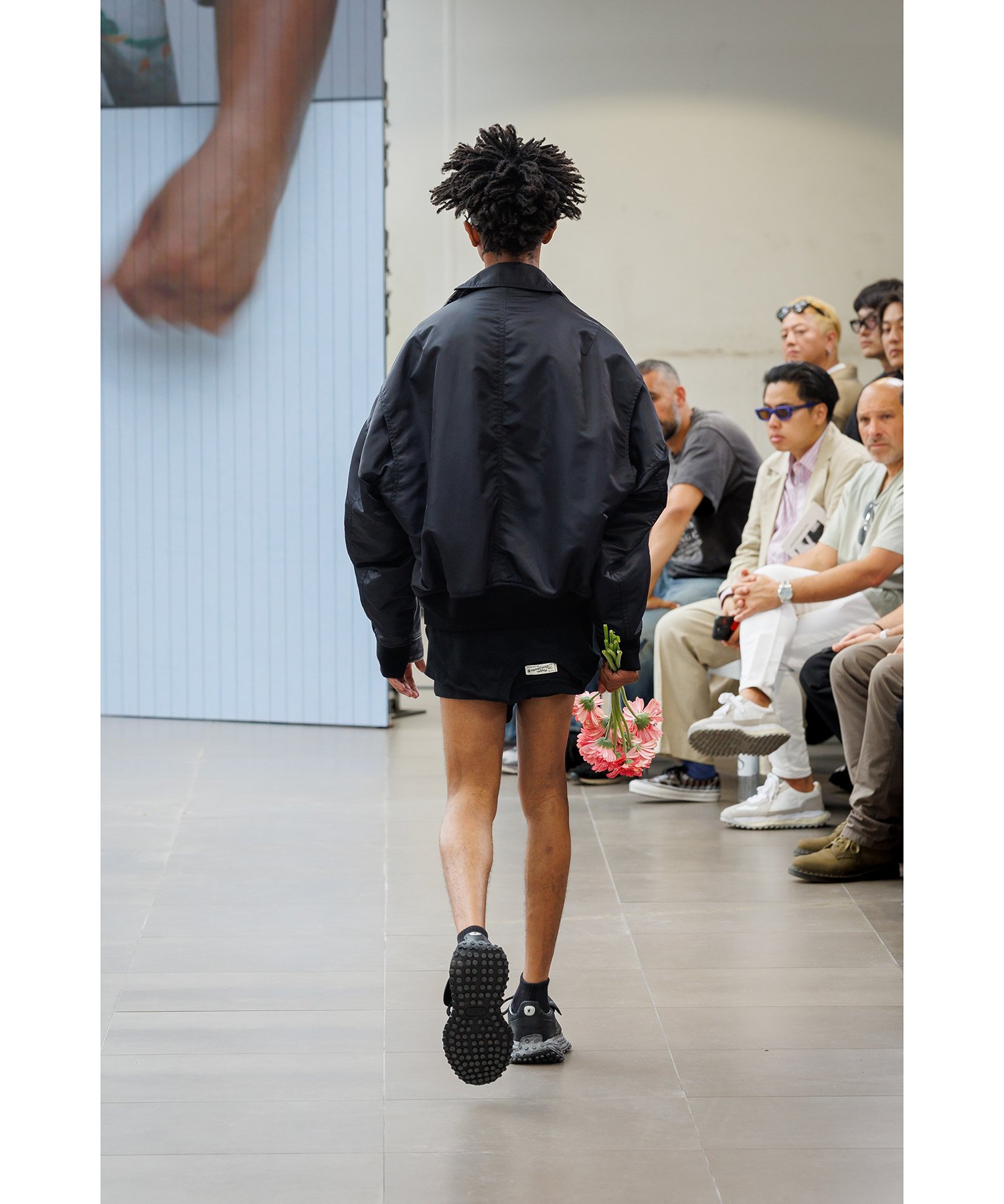 Front Back Combined Zip-up Jacket