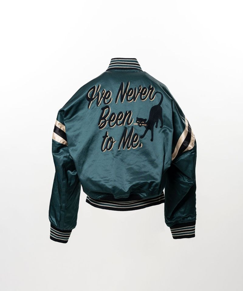 Front Back Combined Denim Jacket