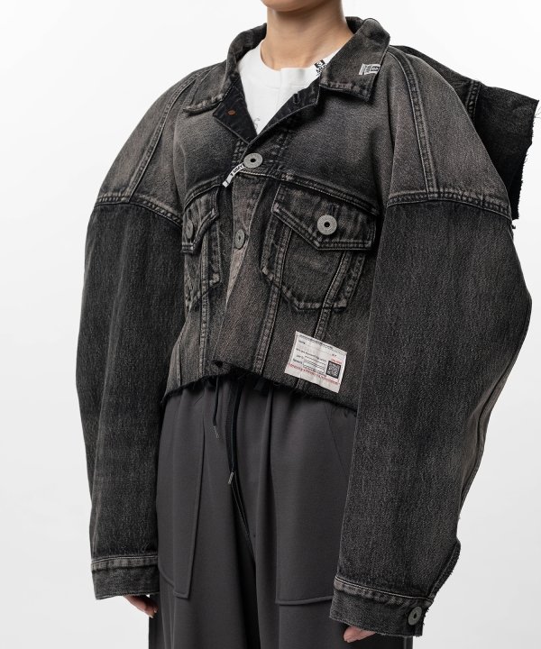 Vest Combined Denim Jacket