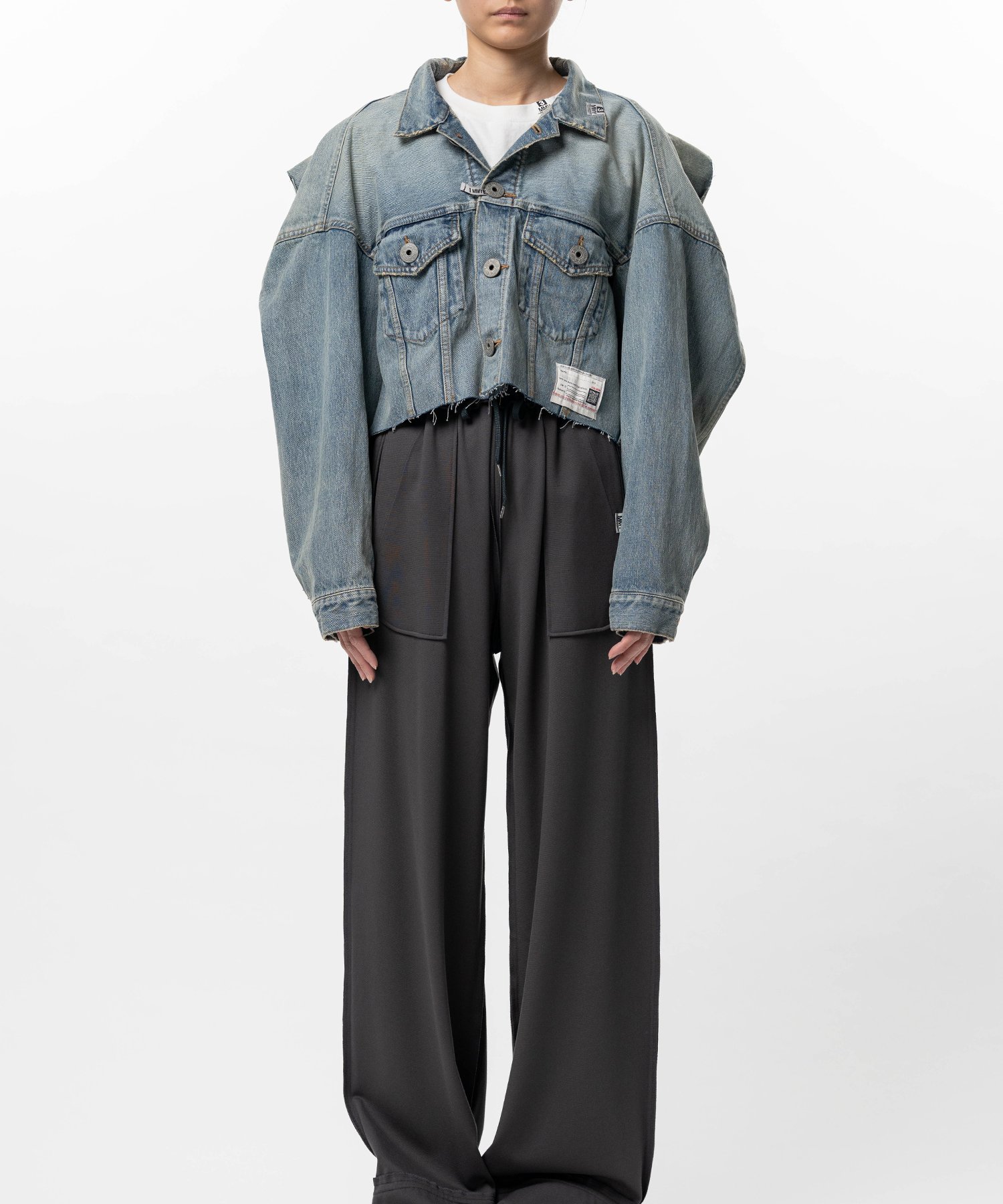 Vest Combined Denim Jacket