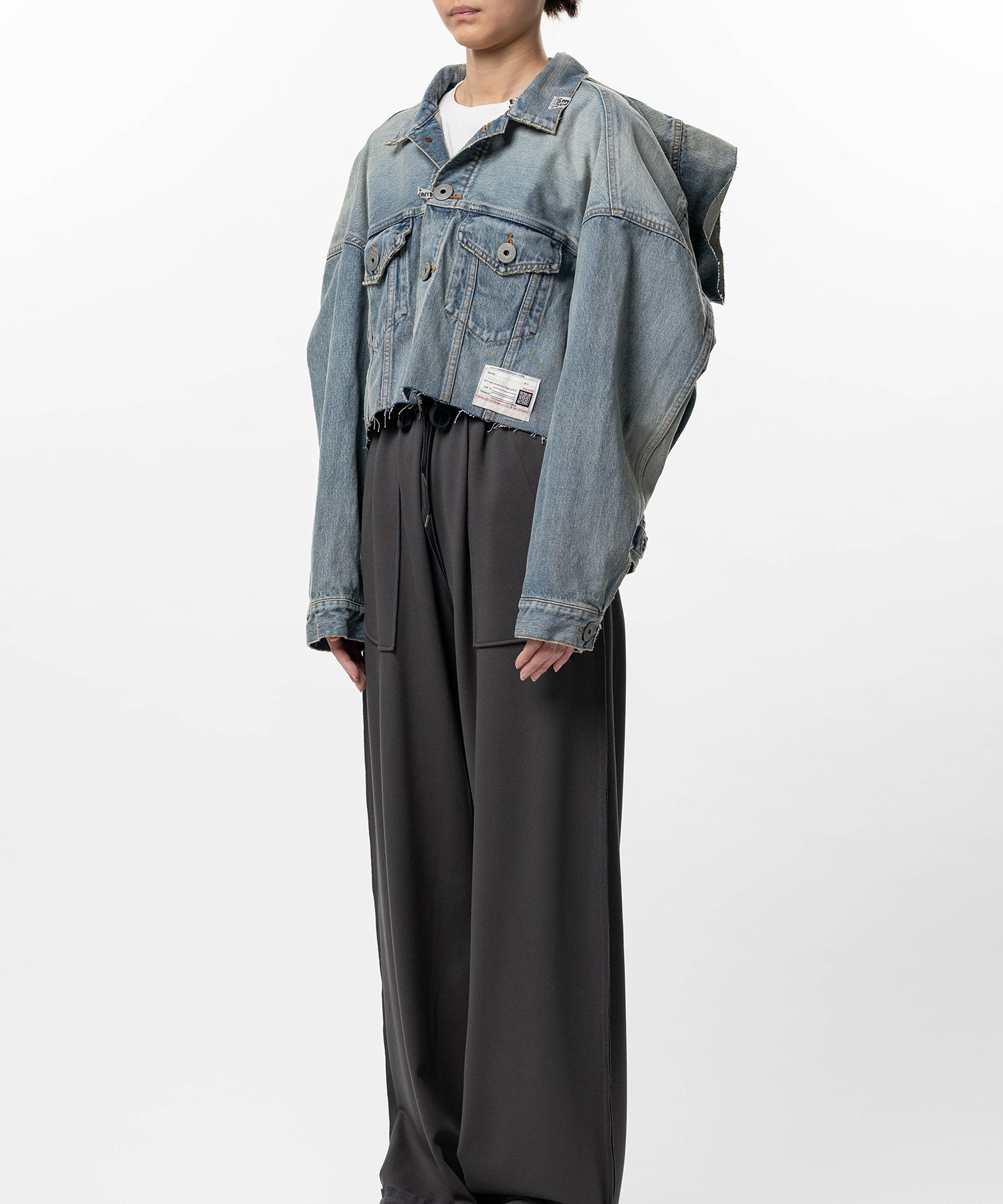 Vest Combined Denim Jacket