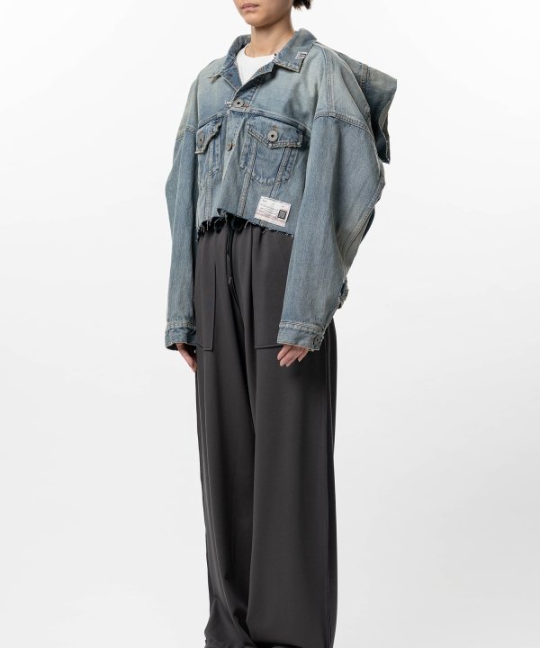 Vest Combined Denim Jacket