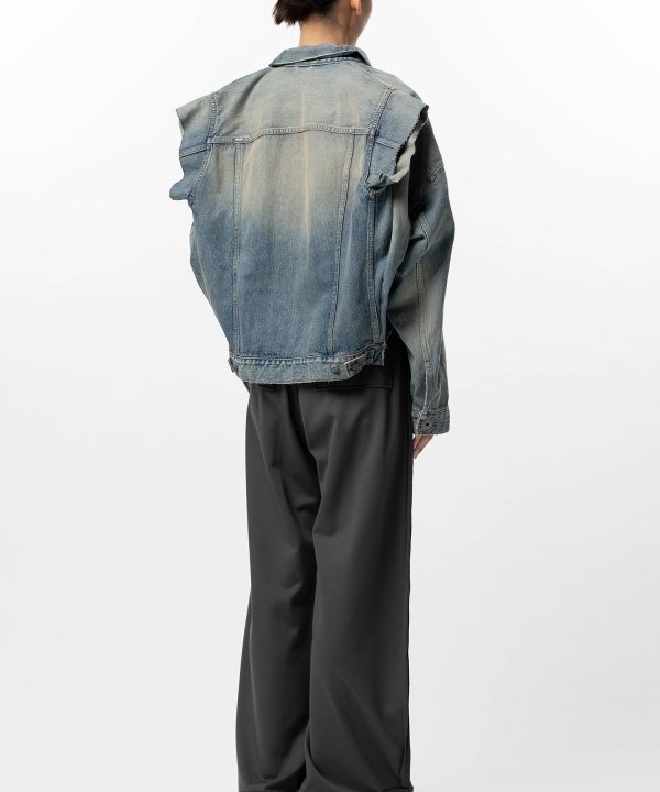 Vest Combined Denim Jacket