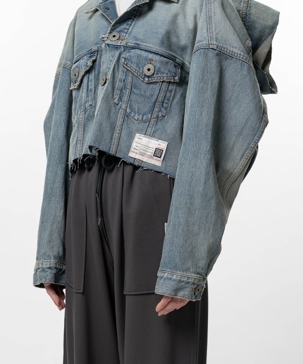 Vest Combined Denim Jacket
