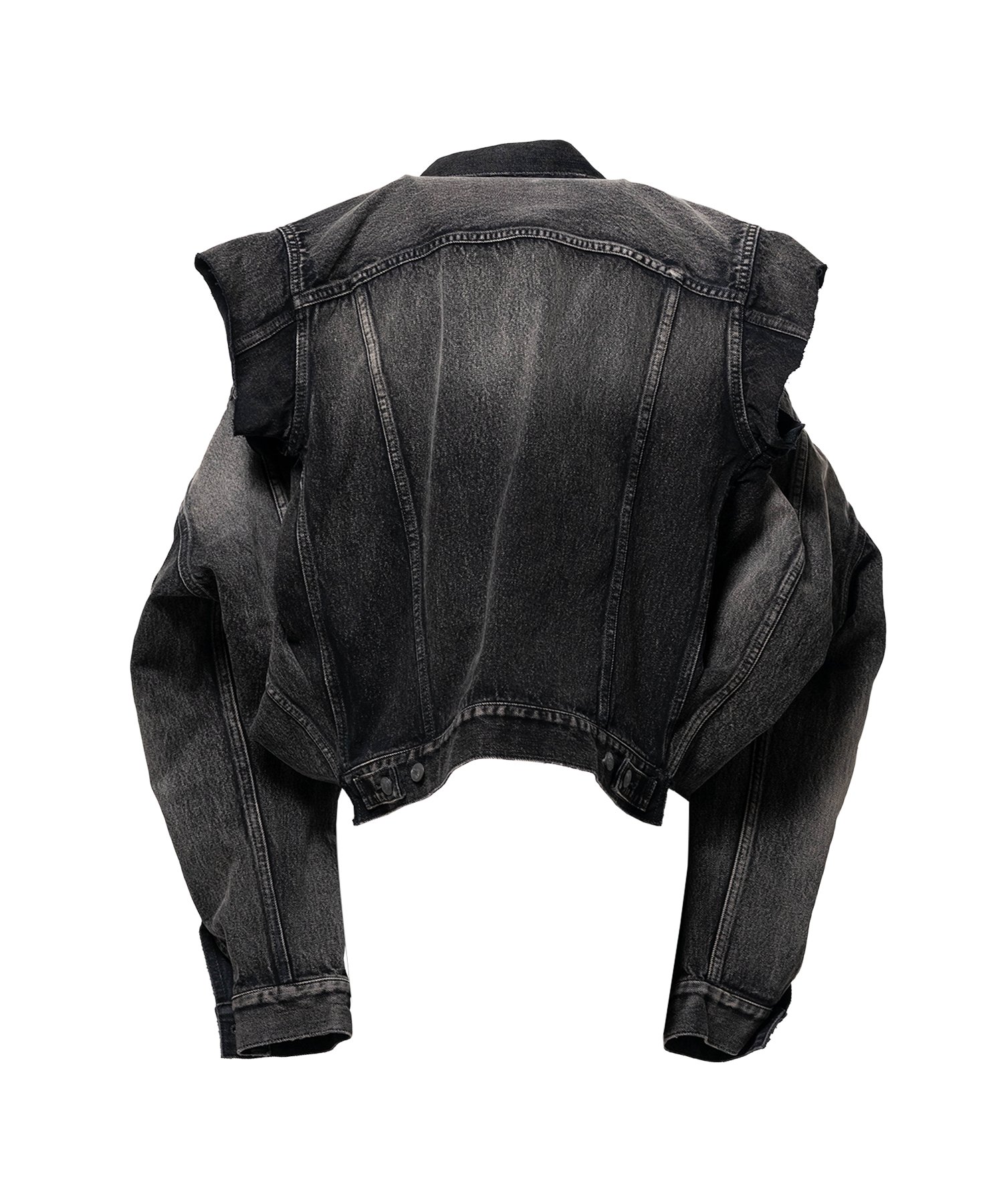 Vest Combined Denim Jacket