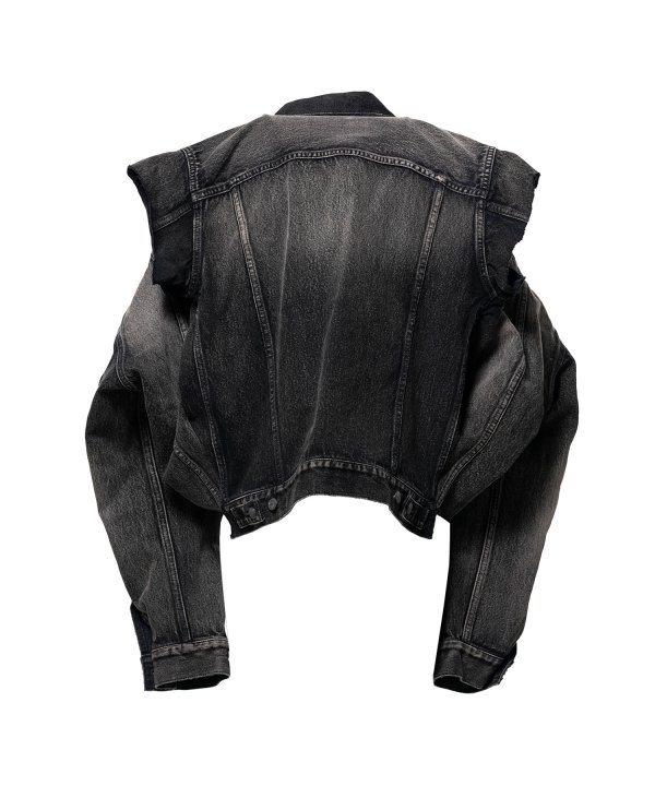 Vest Combined Denim Jacket