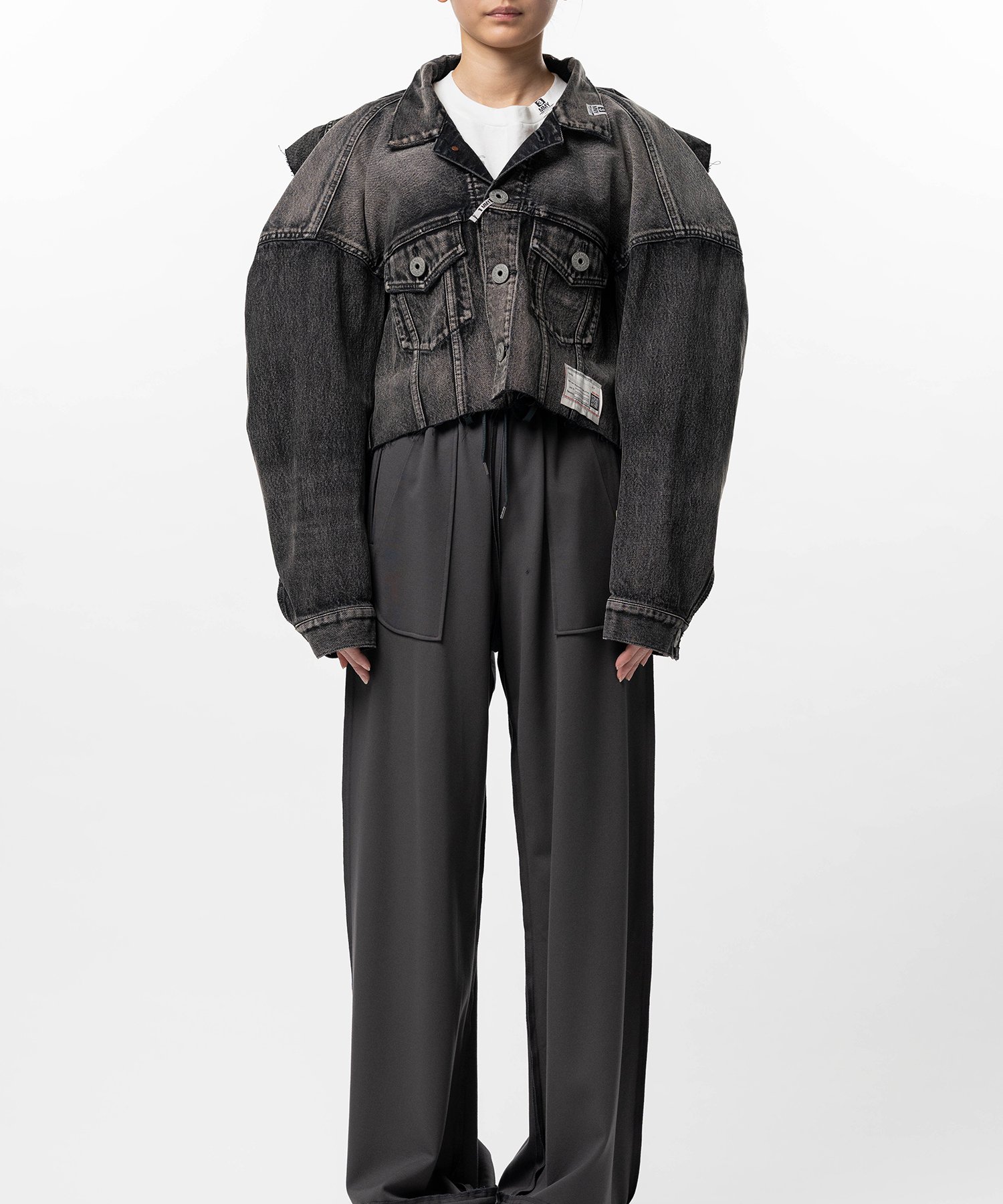 Vest Combined Denim Jacket