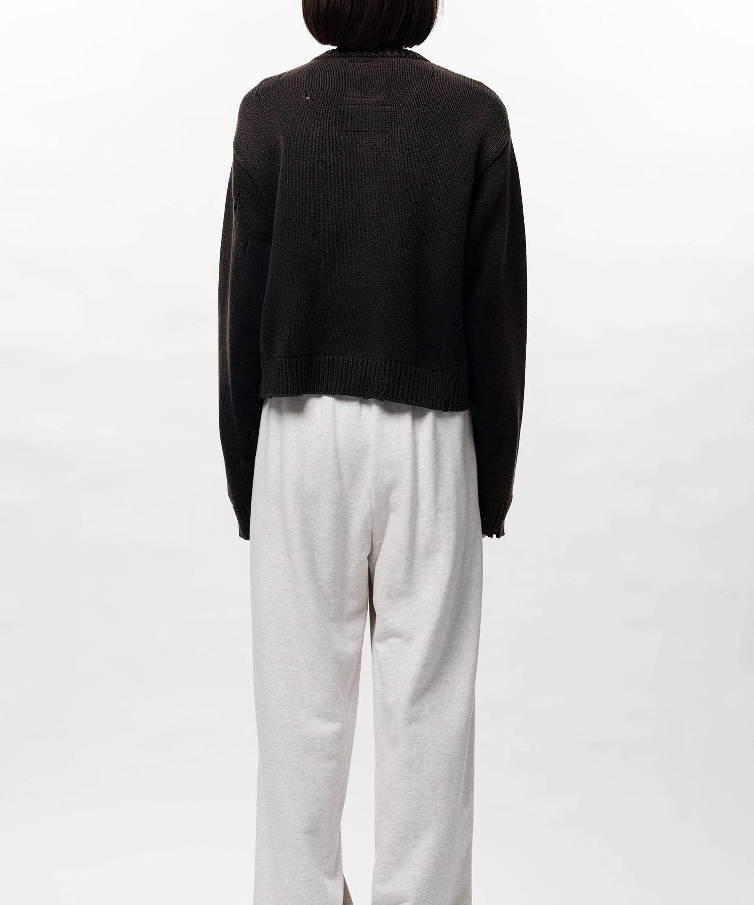 Dinosaur Jacquard Knit Cardigan