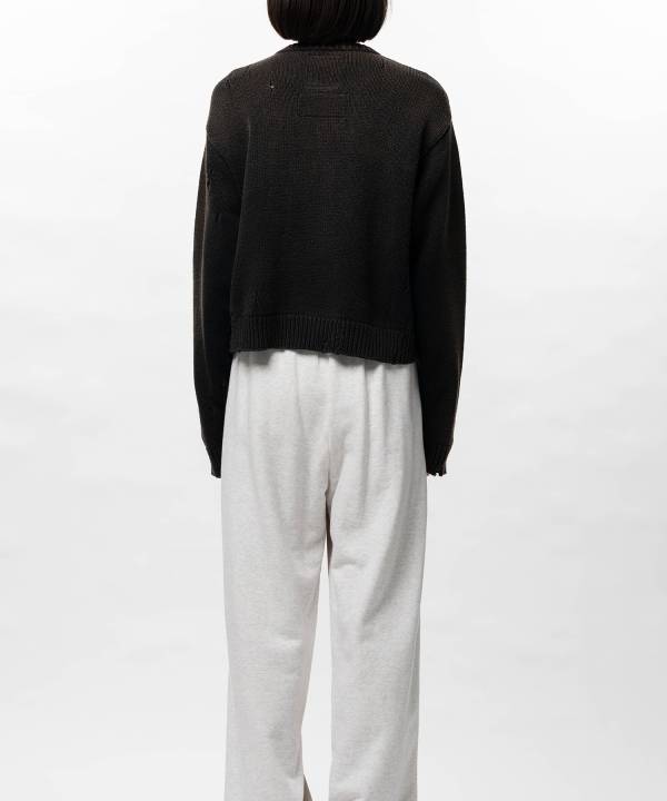 Dinosaur Jacquard Knit Cardigan