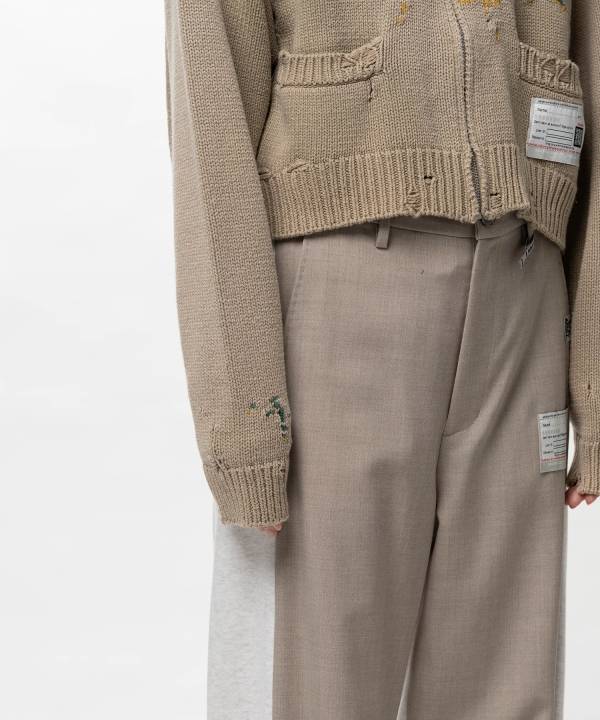 Dinosaur Jacquard Knit Cardigan