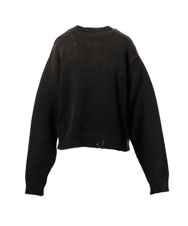 Dinosaur Jacquard Knit Cardigan