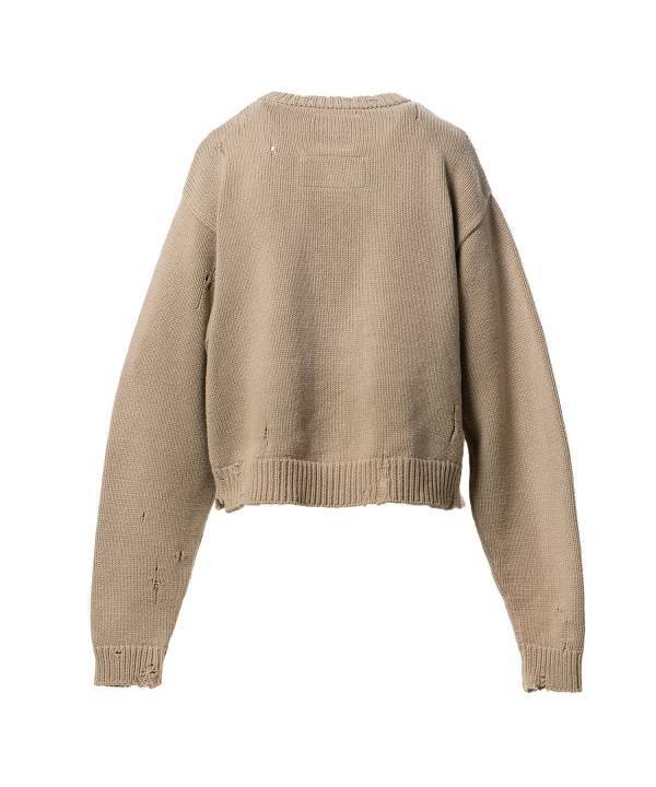 Dinosaur Jacquard Knit Cardigan