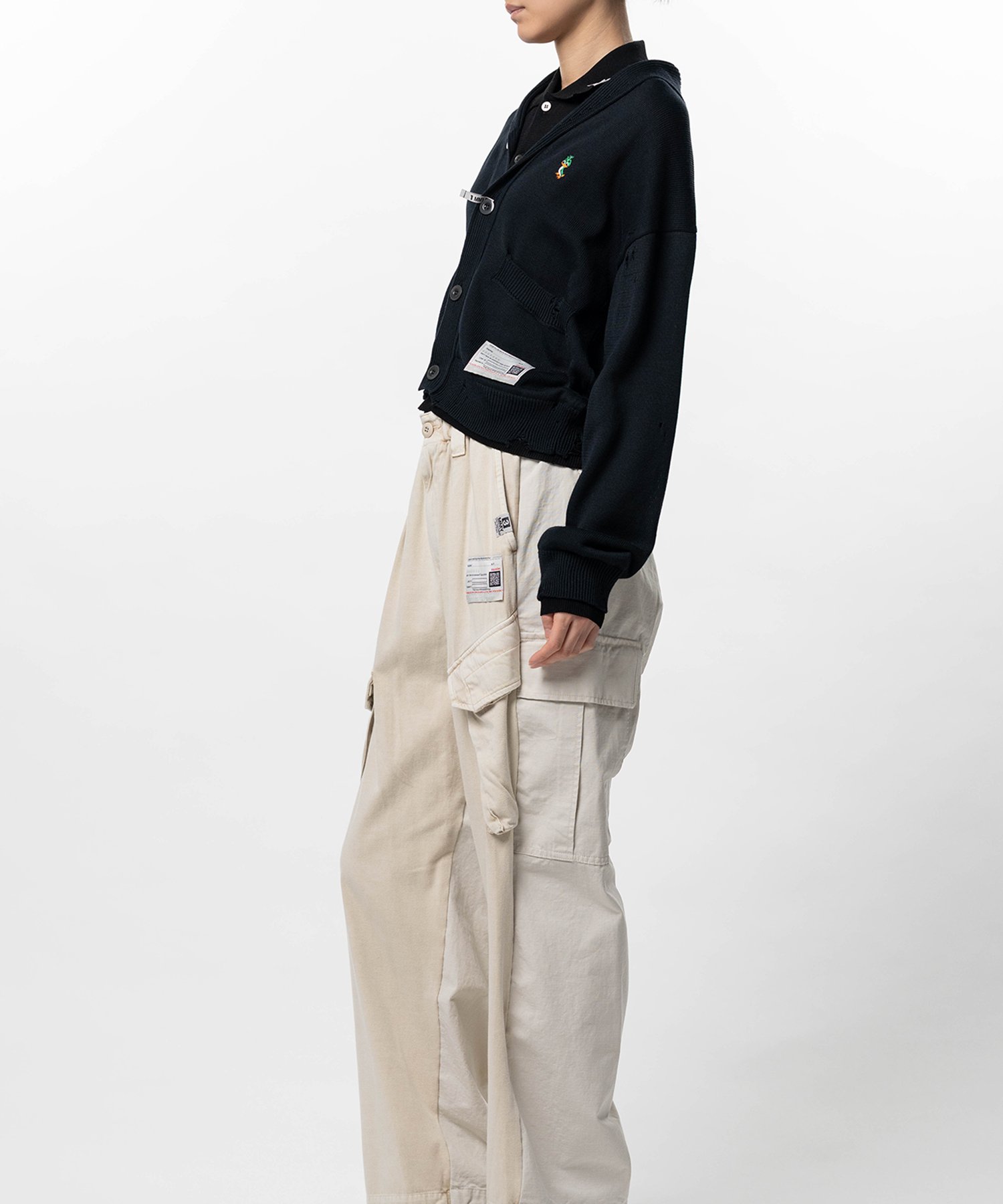 Layered Knit Cardigan