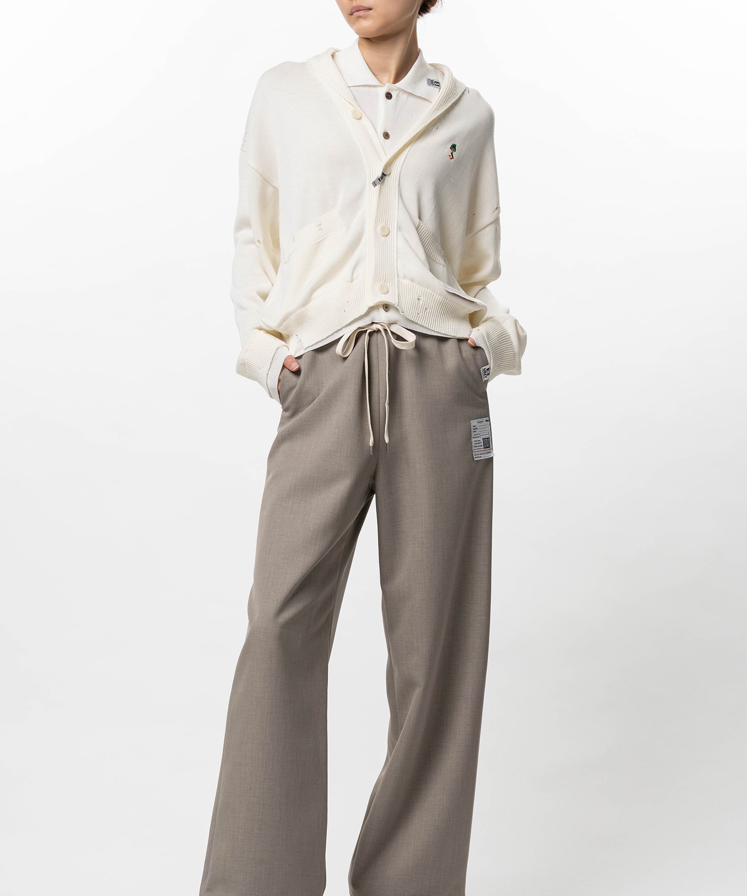 Layered Knit Cardigan