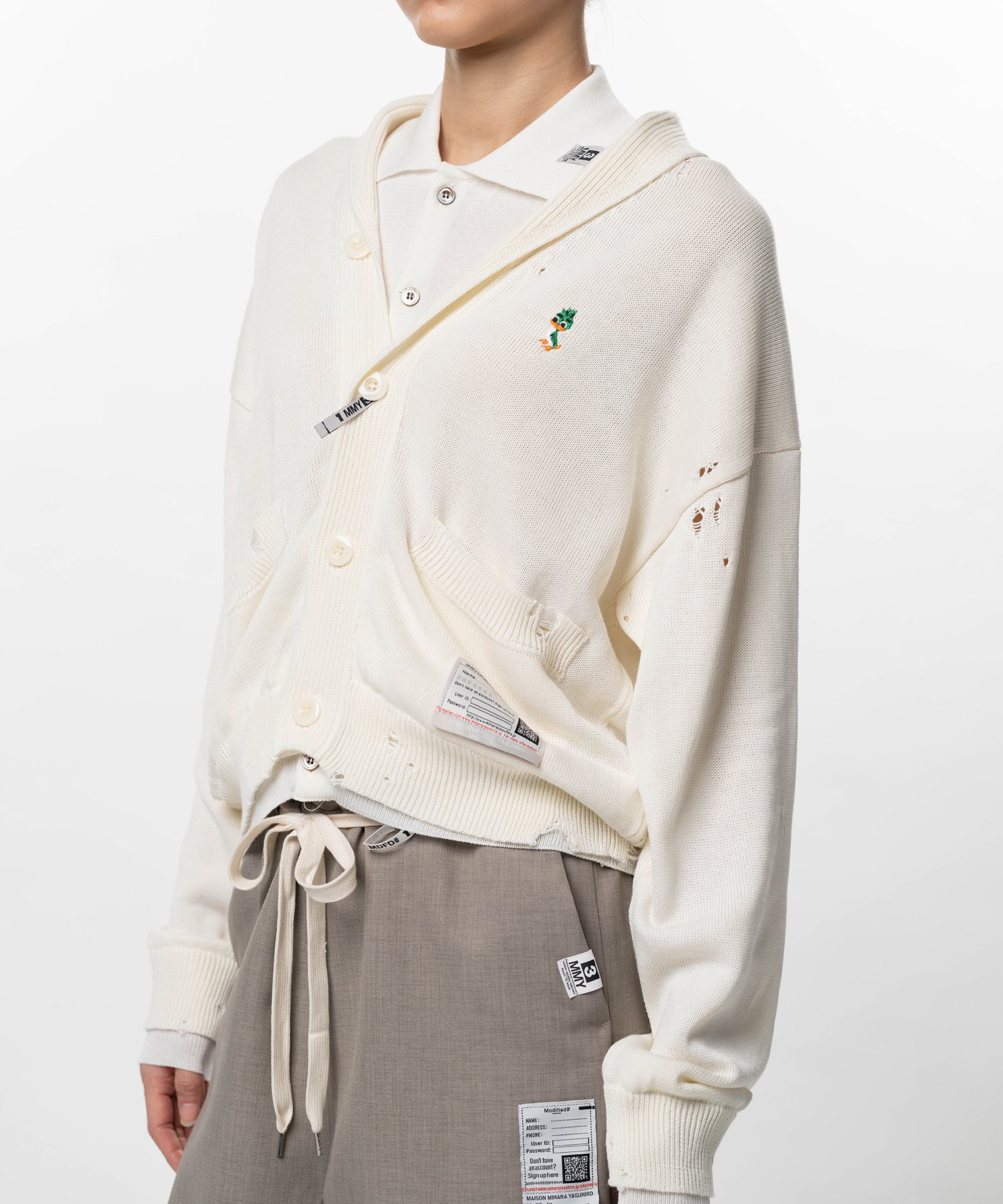 Layered Knit Cardigan