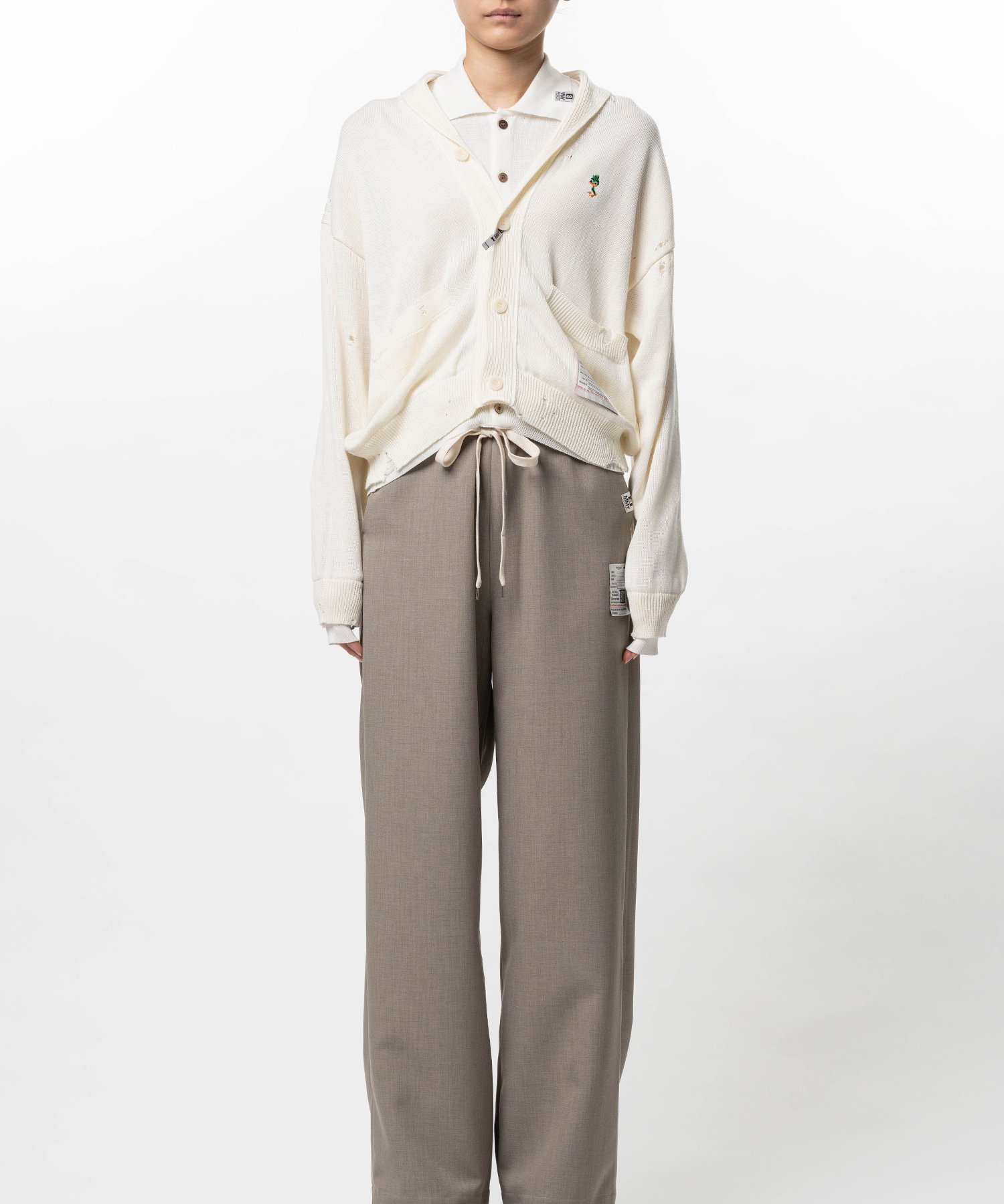 Layered Knit Cardigan