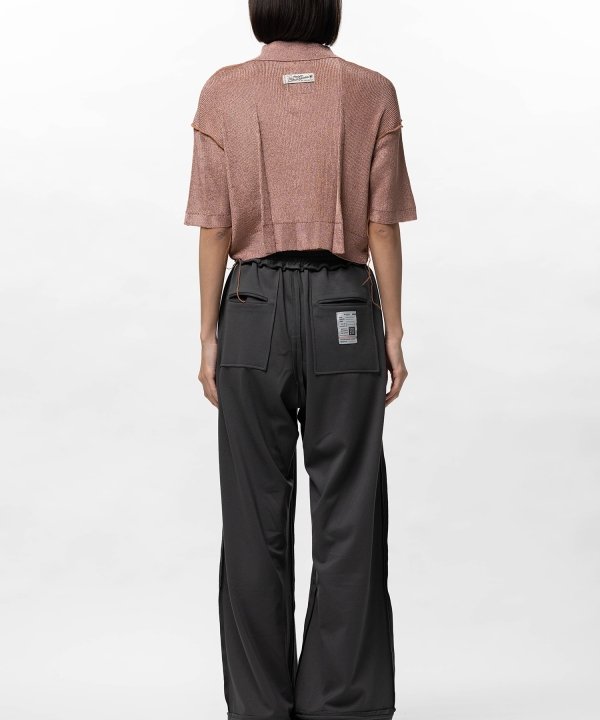 Inside-Out Glitter Knit Cardigan