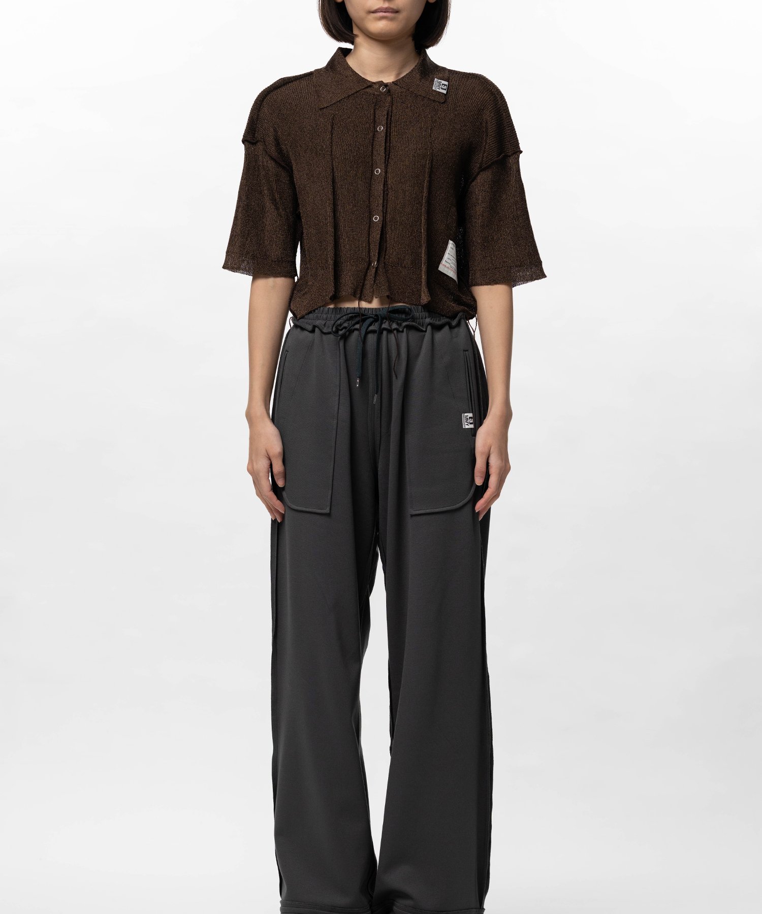 Inside-Out Glitter Knit Cardigan