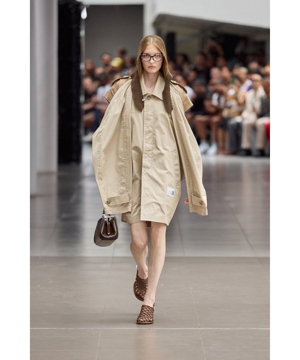 Vest Combined Balmacaan Coat