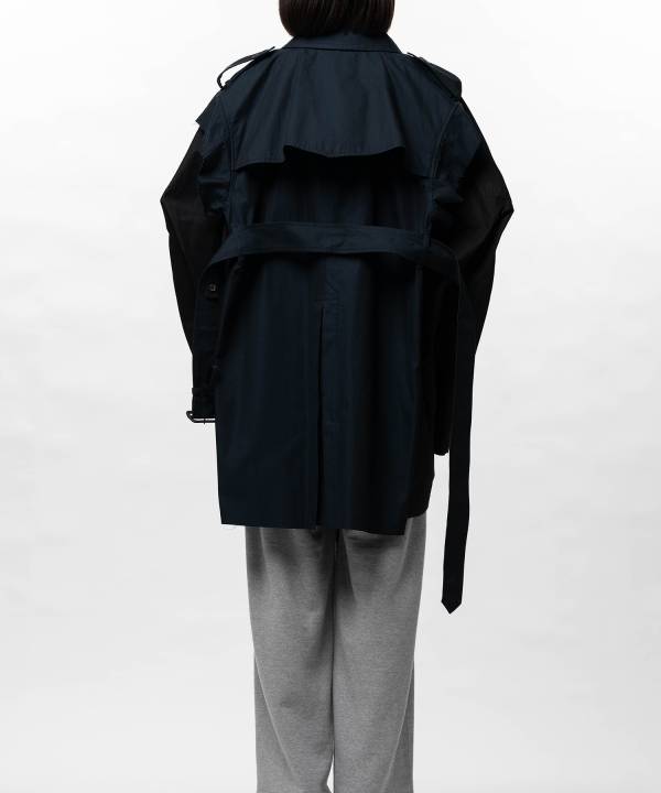 Vest Combined Balmacaan Coat