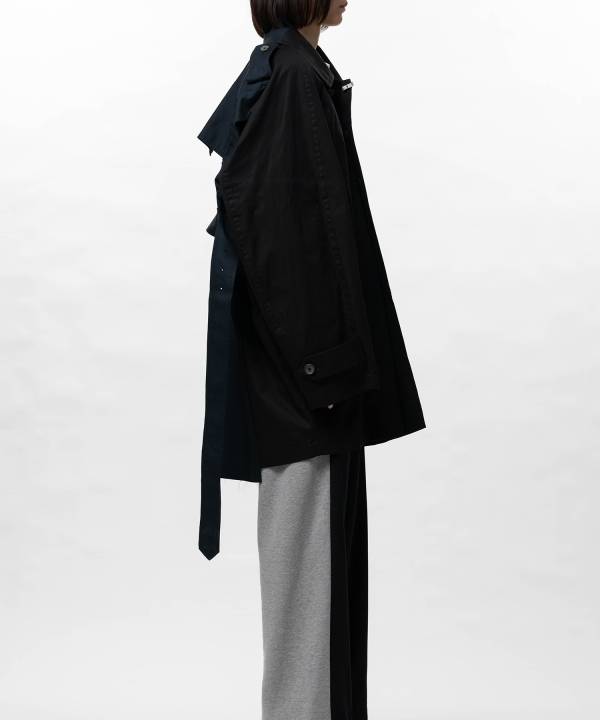 Vest Combined Balmacaan Coat
