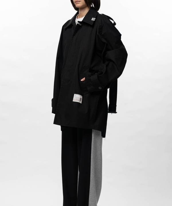 Vest Combined Balmacaan Coat