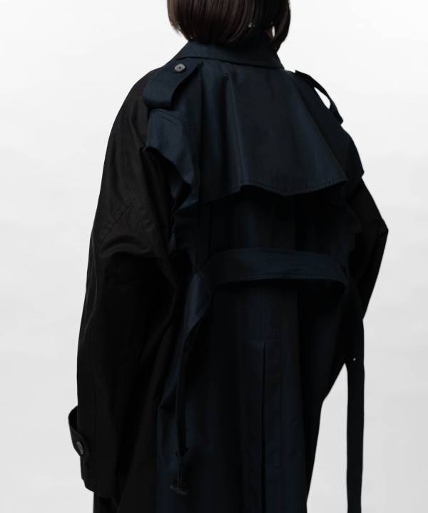 Vest Combined Balmacaan Coat