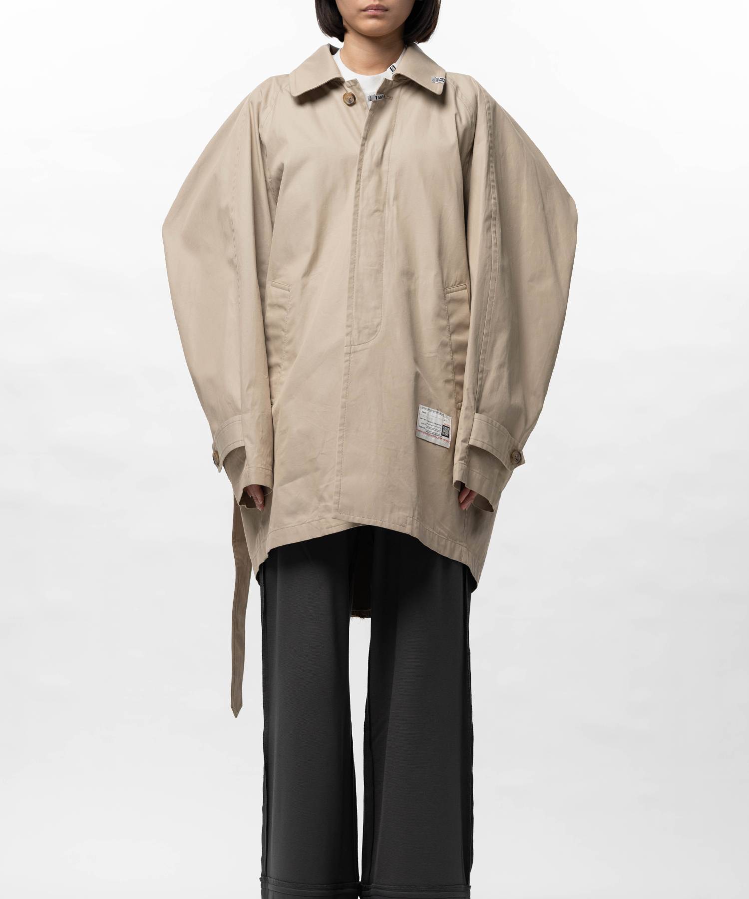 Vest Combined Balmacaan Coat