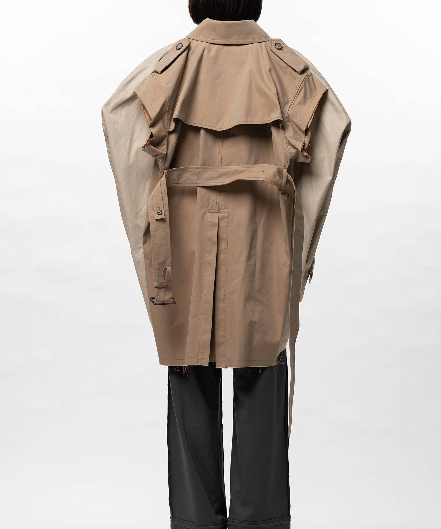 Vest Combined Balmacaan Coat