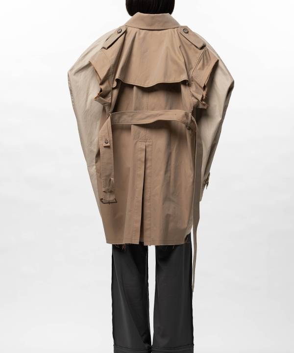 Vest Combined Balmacaan Coat