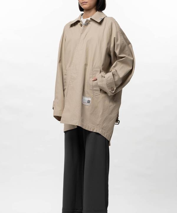 Vest Combined Balmacaan Coat
