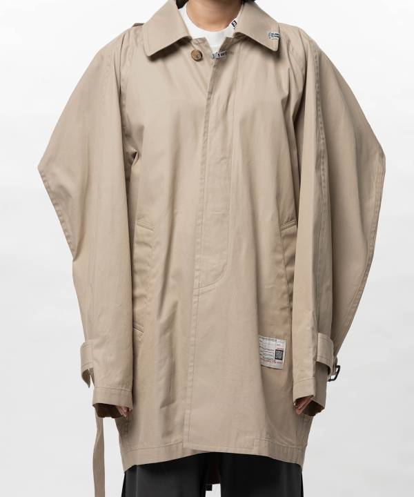 Vest Combined Balmacaan Coat
