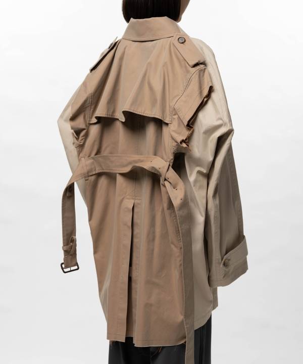 Vest Combined Balmacaan Coat