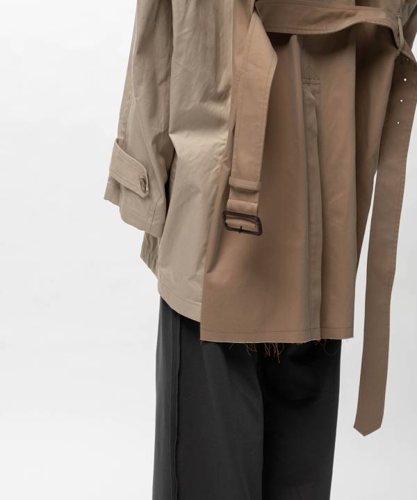 Vest Combined Balmacaan Coat