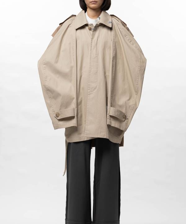 Vest Combined Balmacaan Coat