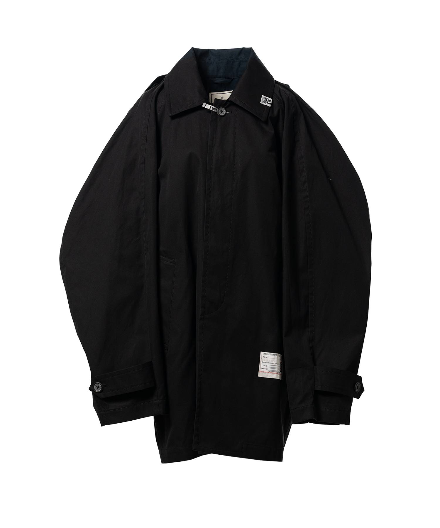 Vest Combined Balmacaan Coat