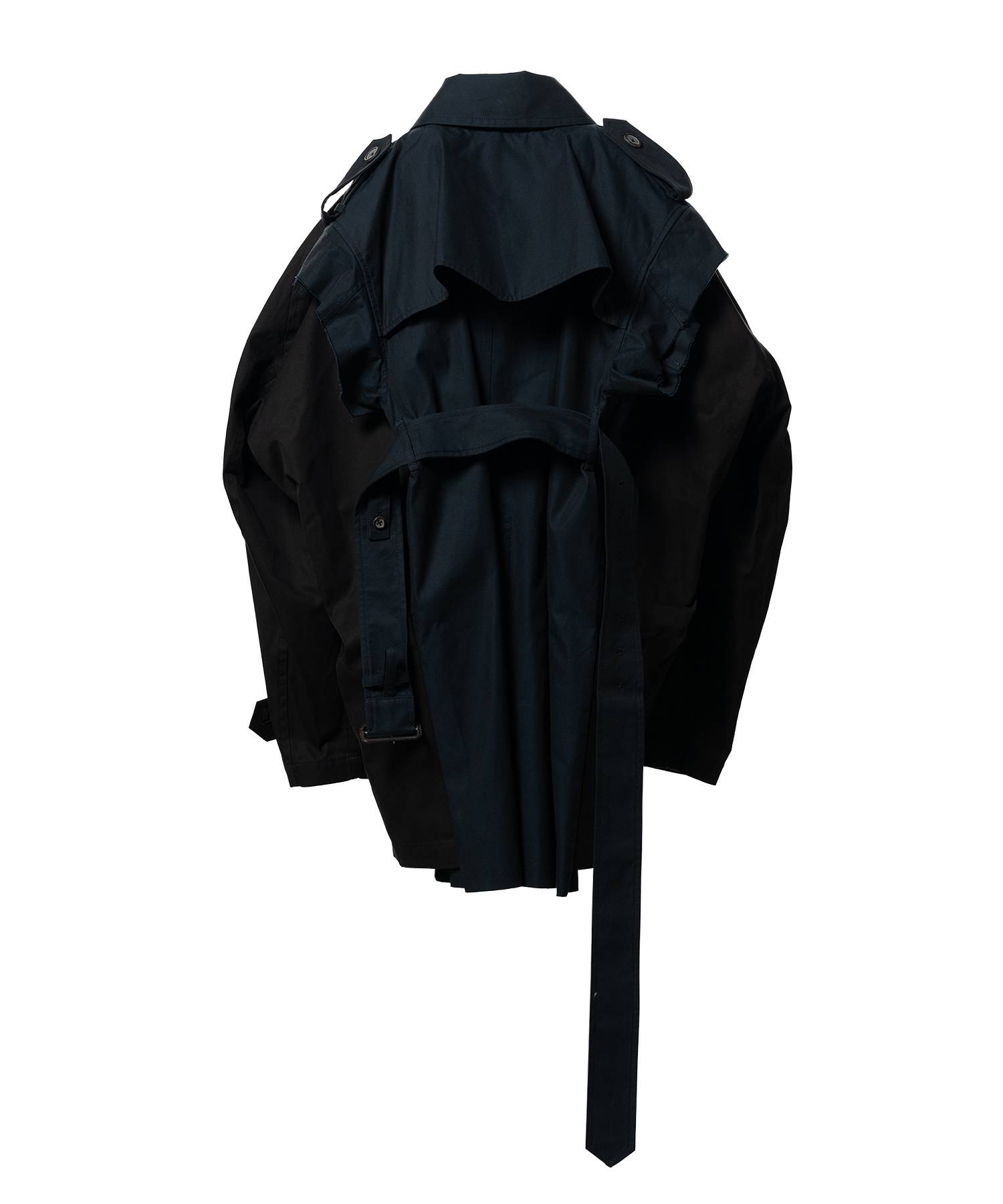 Vest Combined Balmacaan Coat