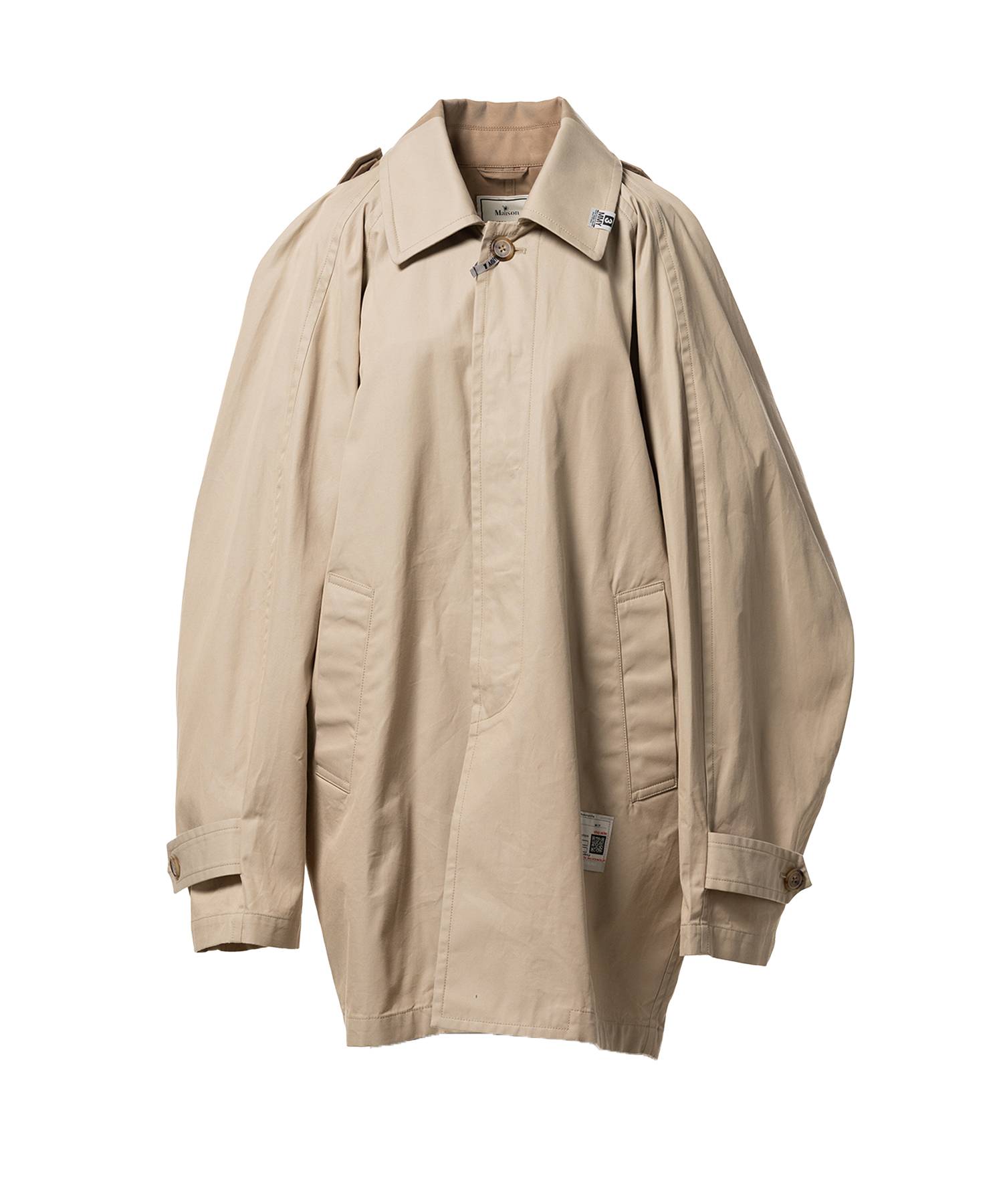 Vest Combined Balmacaan Coat