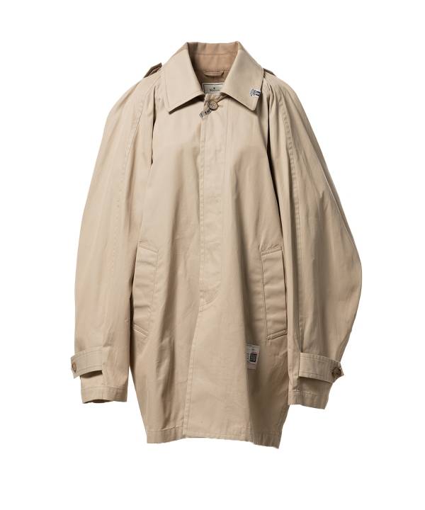 Vest Combined Balmacaan Coat